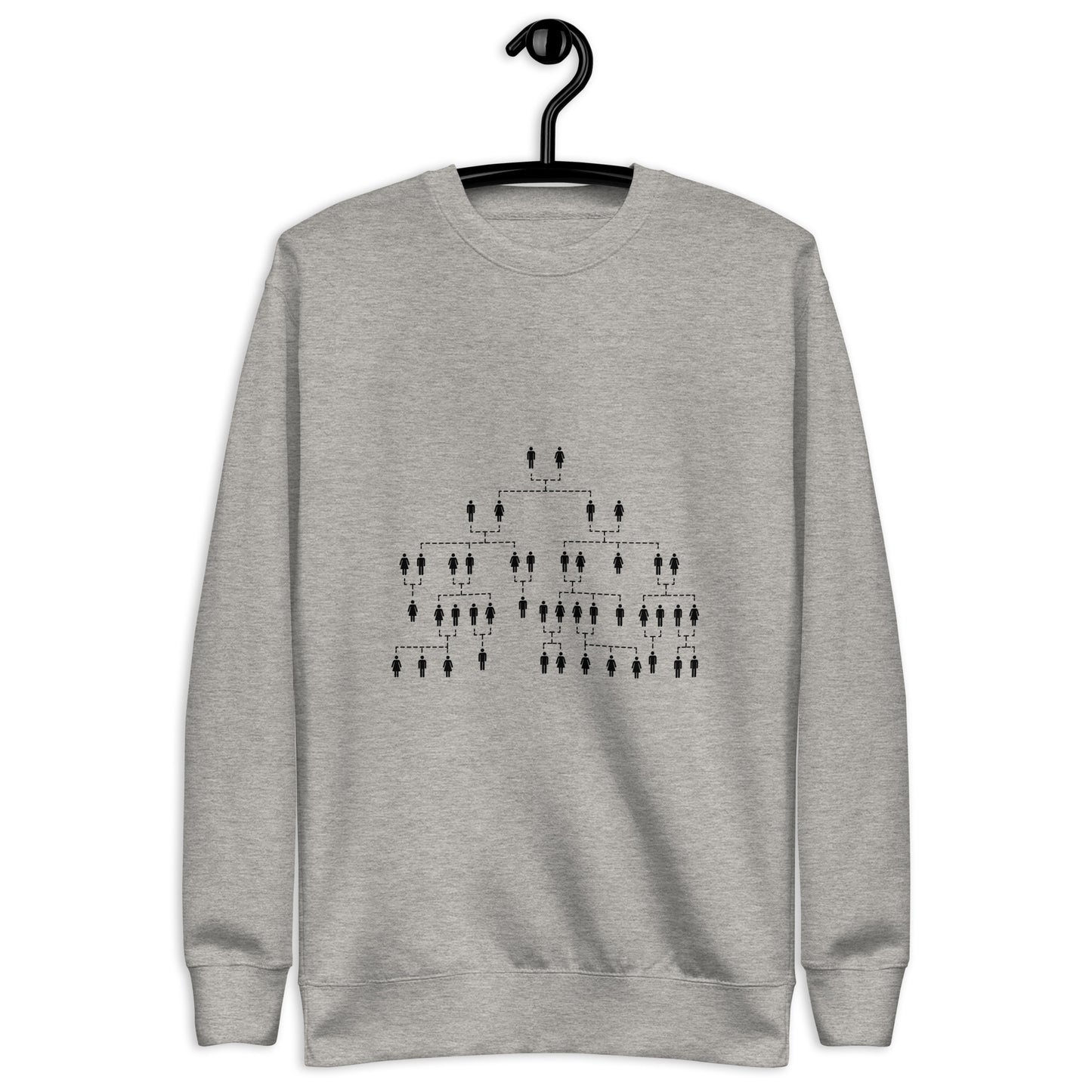 Clothing: Family Chart Unisex Premium Sweatshirt