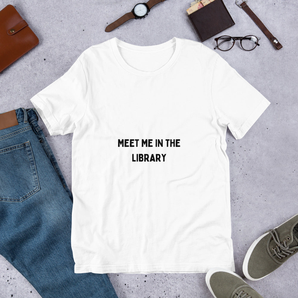 Clothing: Meet Me in the Library Unisex t-shirt