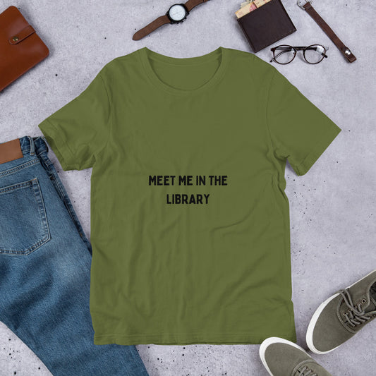 Clothing: Meet Me in the Library Unisex t-shirt